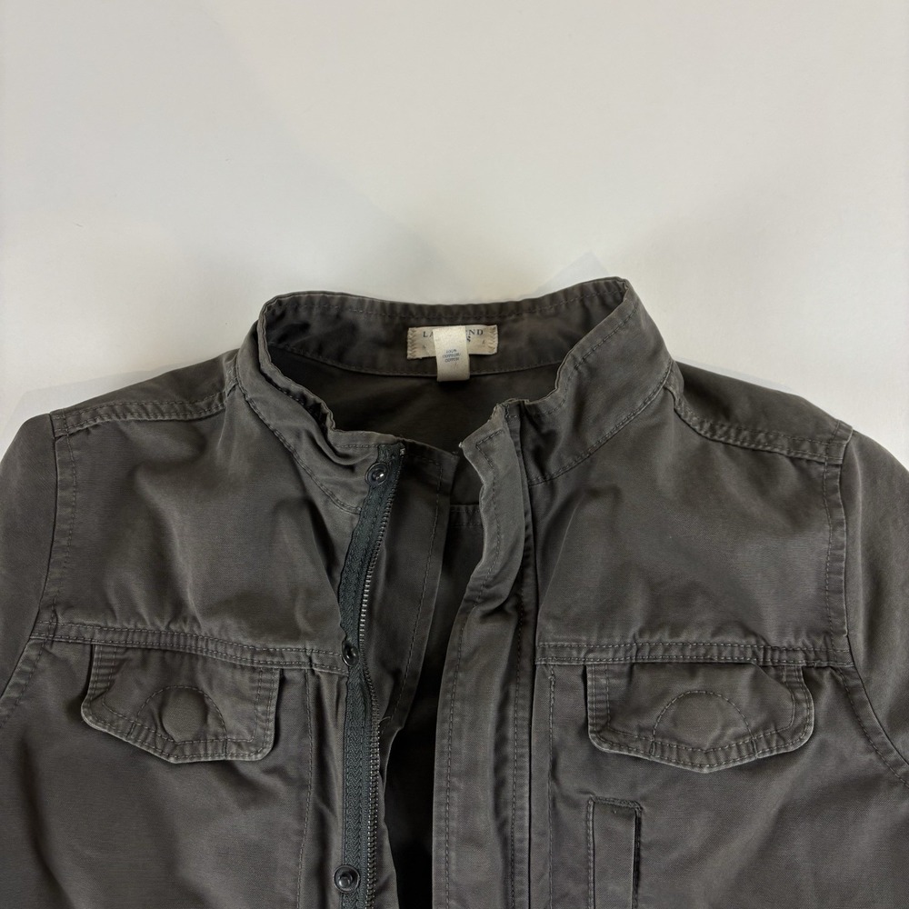 Lands' End Canvas 1963 Zip Front Utility Jacket Womens Size Small - Picture 3 of 13
